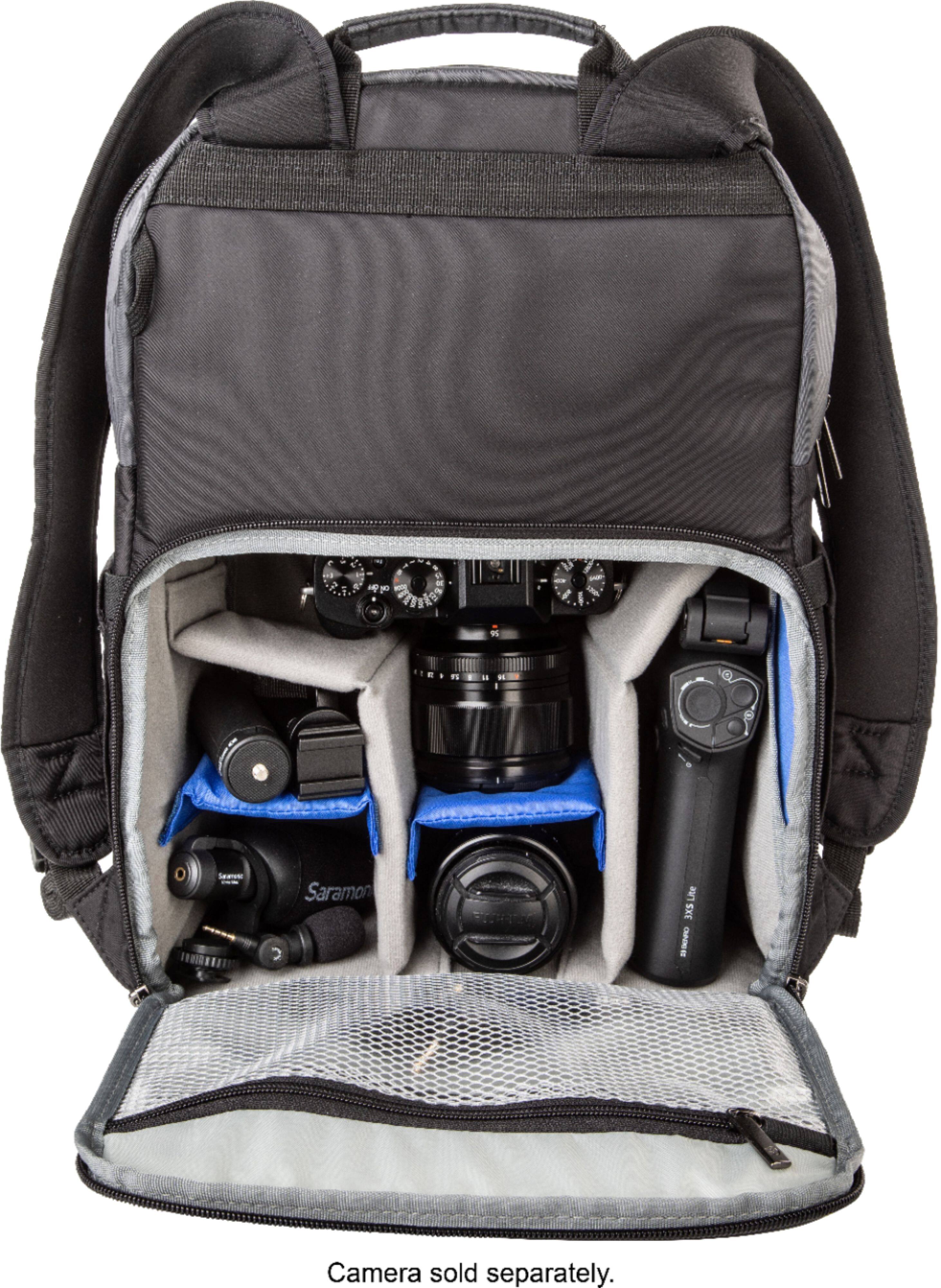 Alt View 13. Saramonic - Roadieographer AV Content Creation Kit w/Backpack, Tripod,  Clamp, Gimbal, Condenser Mic w/Cables  - Ultimate.