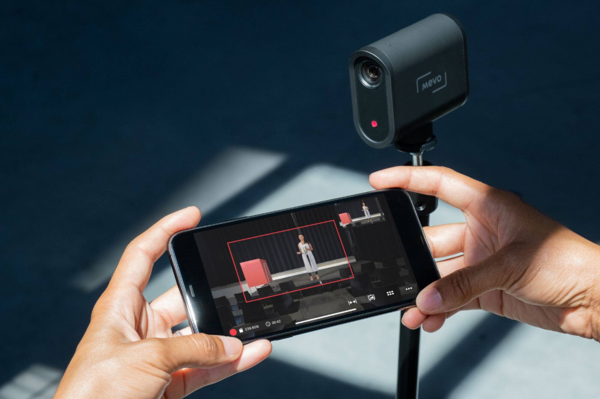 Alt View 24. Mevo - Start, The All-in-One Live Streaming Camera - Black.