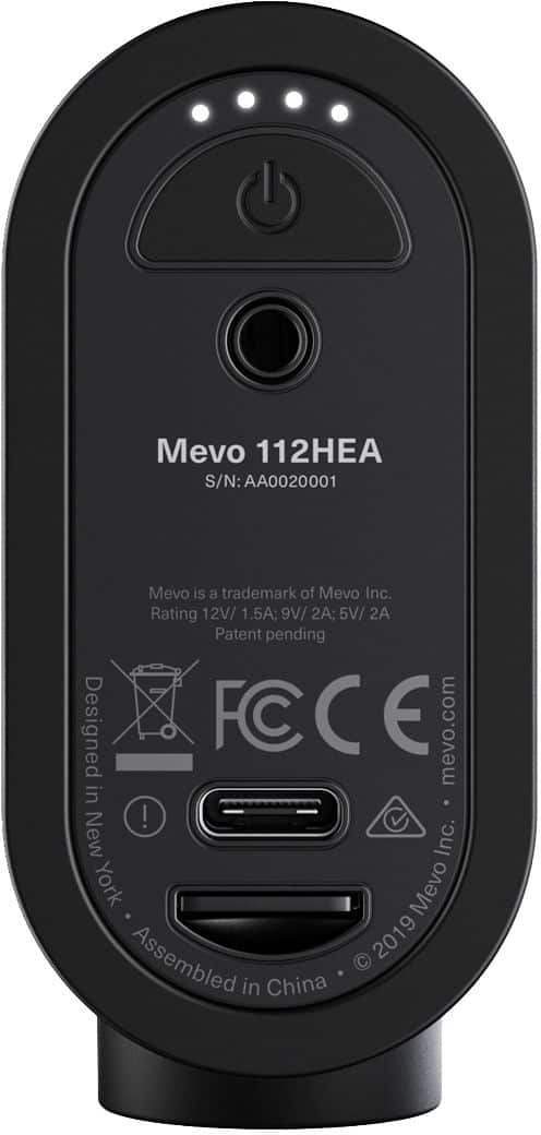 Alt View 34. Mevo - Start, The All-in-One Live Streaming Camera - Black.