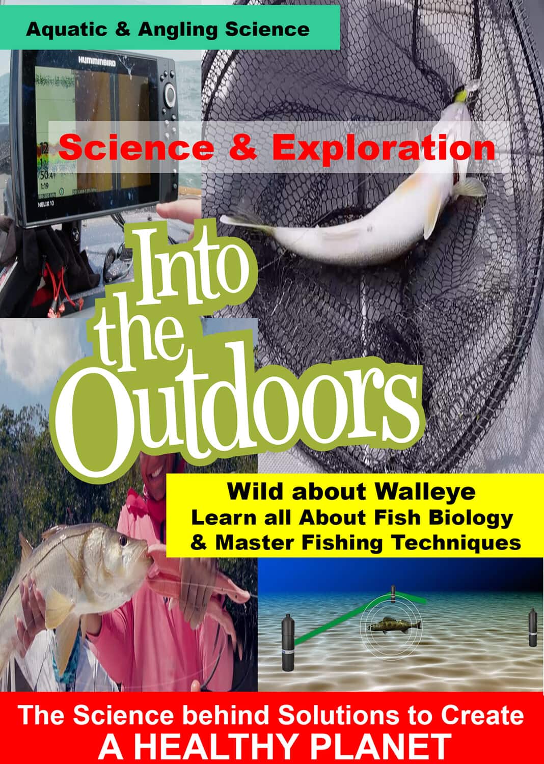 Wild about Walleye - Learn all About Fish Biology, Master Fishing Techniques  - DVD
