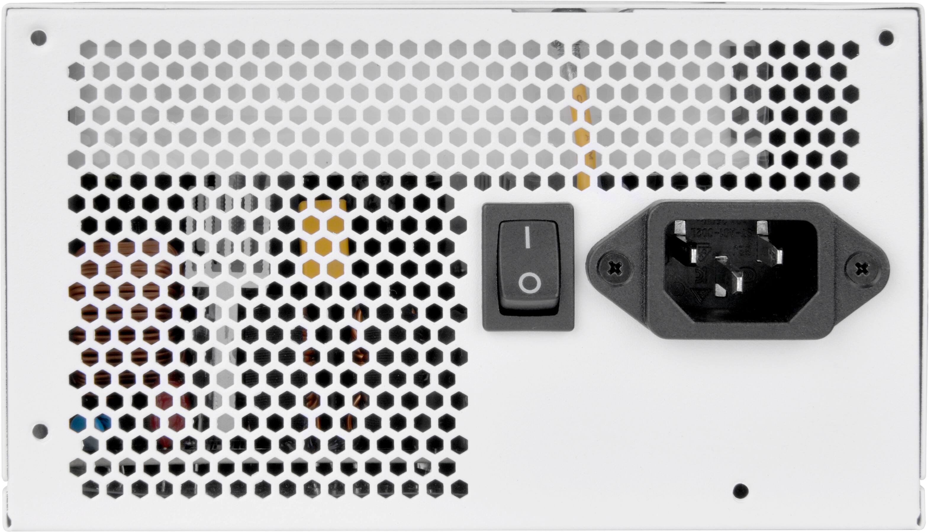 Alt View 2. Thermaltake - Smart W3 700W 80Plus Certified ATX v3.1 Spec Power Supply - Snow.