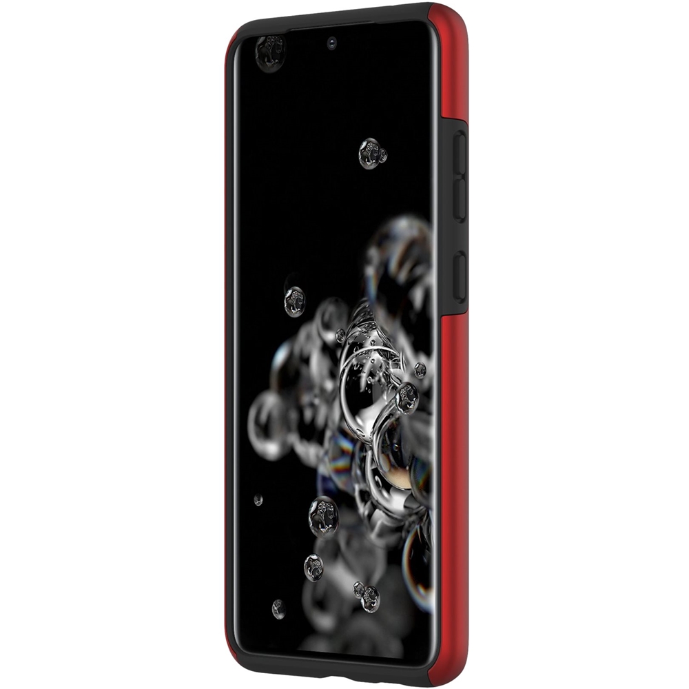 Incipio - DualPro Case for Samsung Galaxy S20 Ultra 5G - Iridescent Red/Black