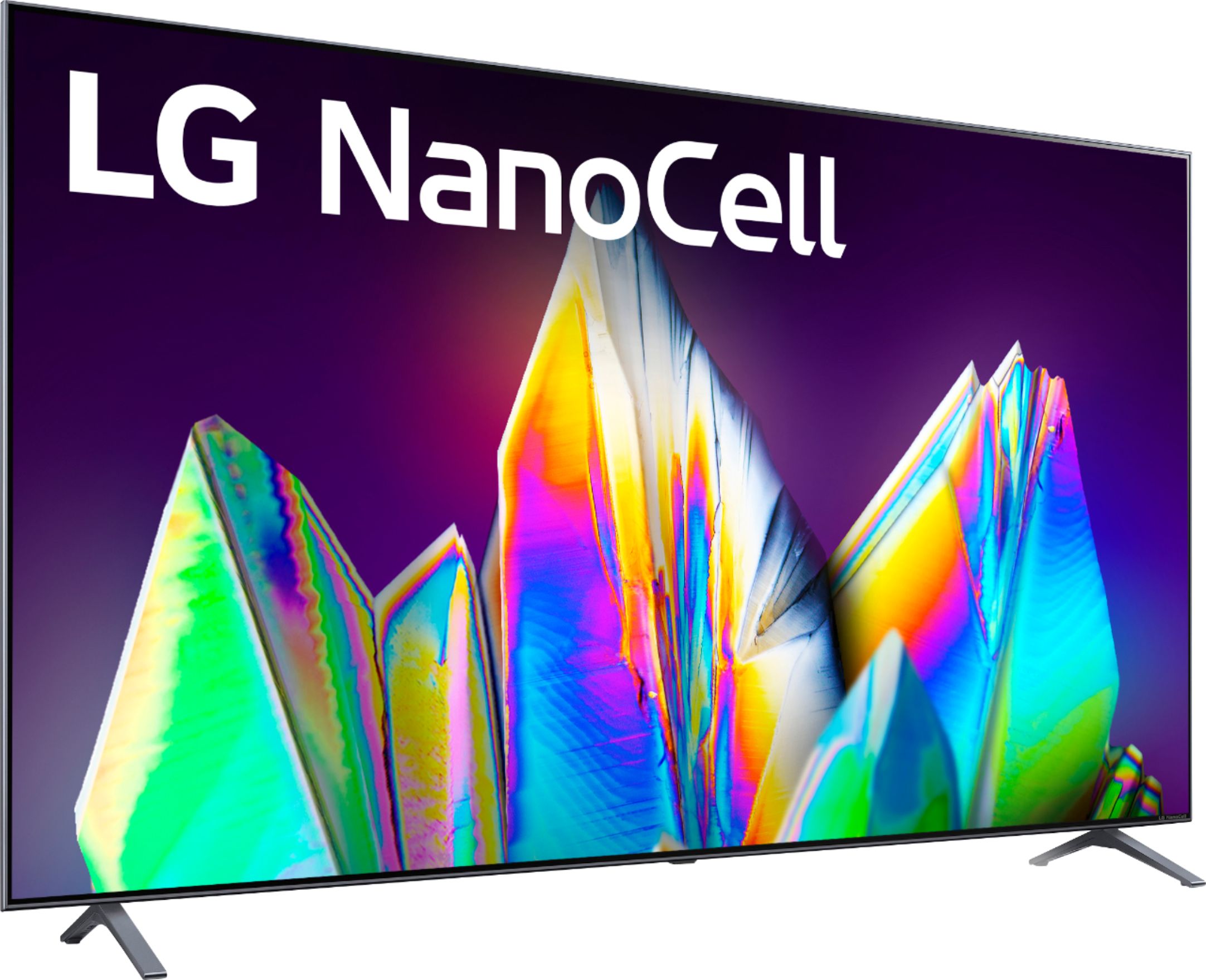 Left View: LG - 75" Class NanoCell 99 Series LED 8K UHD Smart webOS TV