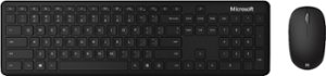 Microsoft - QHG-00001 Full-size Bluetooth Mechanical Keyboard and Mouse Bundle - Black - Front_Zoom