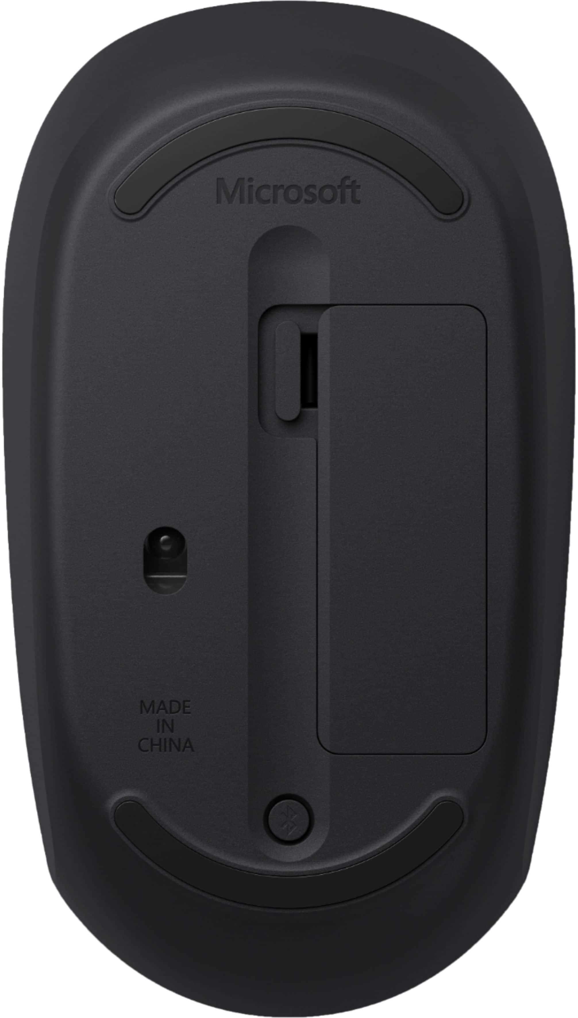 Alt View 14. Microsoft - Full-size Wireless Bluetooth Tactile Keyboard and Mouse Bundle - Black.