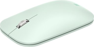 Microsoft - Modern Mobile Wireless BlueTrack Mouse - Mint - Front_Zoom