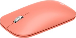 Microsoft - Modern Mobile Wireless BlueTrack Mouse - Peach - Front_Zoom