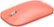 Front Zoom. Microsoft - Modern Mobile Wireless BlueTrack Mouse - Peach.