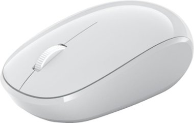 Microsoft - Wireless Bluetooth Optical Ambidextrous Mouse - Glacier - Front_Zoom