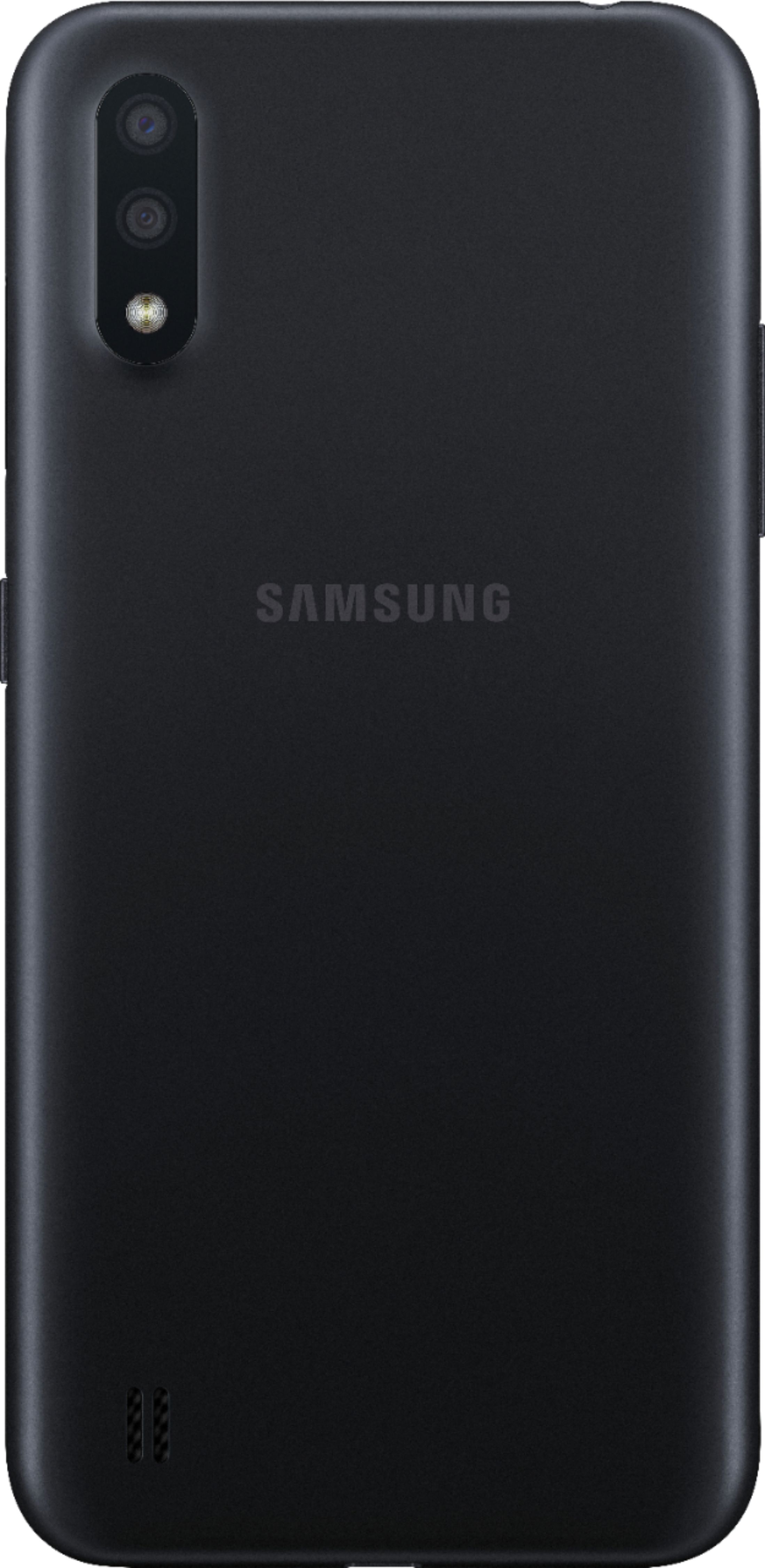 Back View: Samsung - Silicone Cover Case for Galaxy A51 - Black