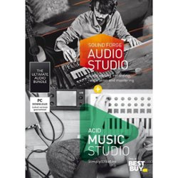MAGIX - SOUND FORGE Audio Studio and ACID Music Studio - Windows [Digital] - Front_Zoom