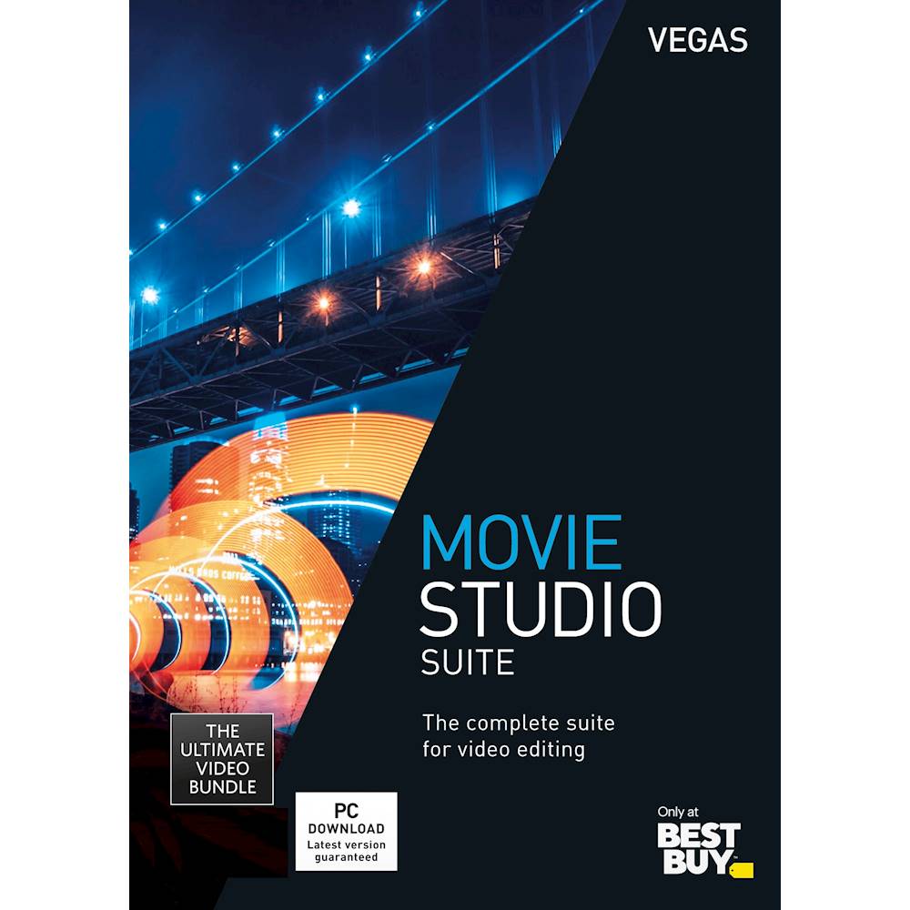 Best Buy: MAGIX VEGAS Movie Studio Suite [Digital] ANR009774BBY
