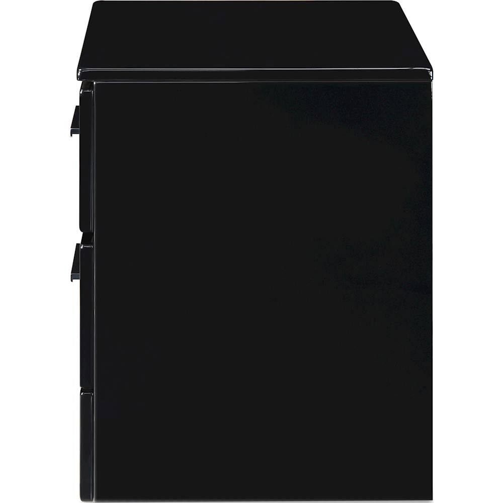 Alt View 11. Click Decor - Hudson Transitional Wood 2-Drawer Night Stand - Black.