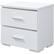 Alt View 11. Finch - Belmont Modern Wood Drawer Cabinet - White.