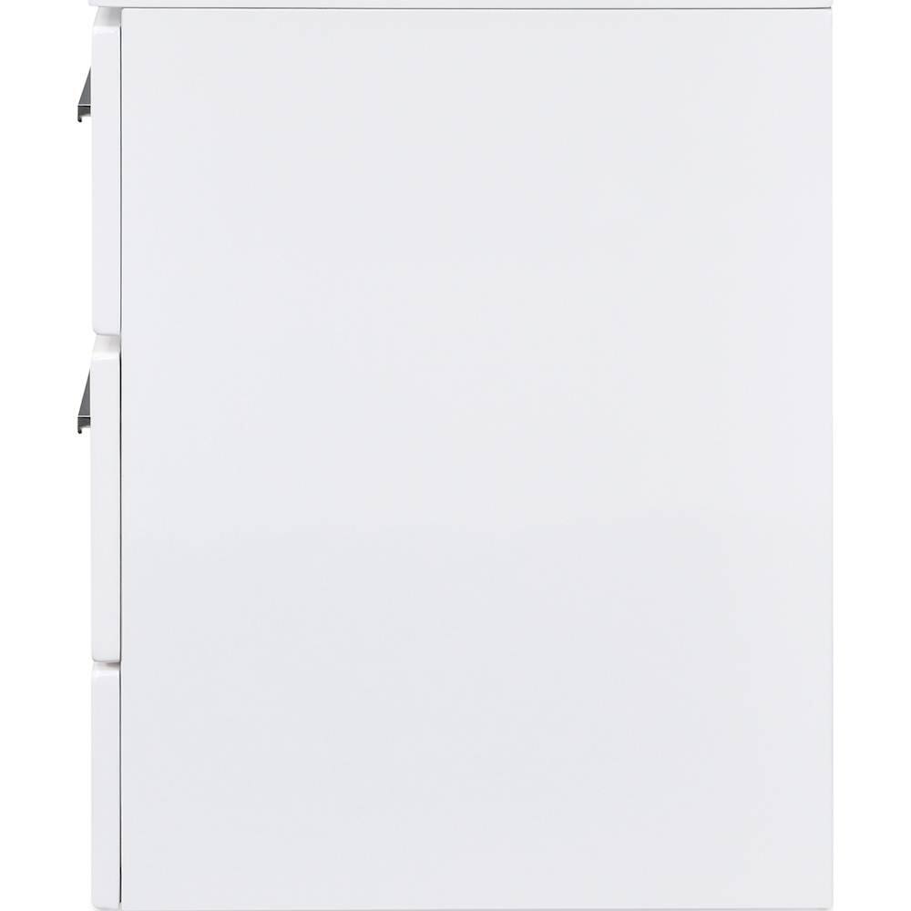 Alt View 11. Click Decor - Hudson Transitional Wood 2-Drawer Night Stand - White.