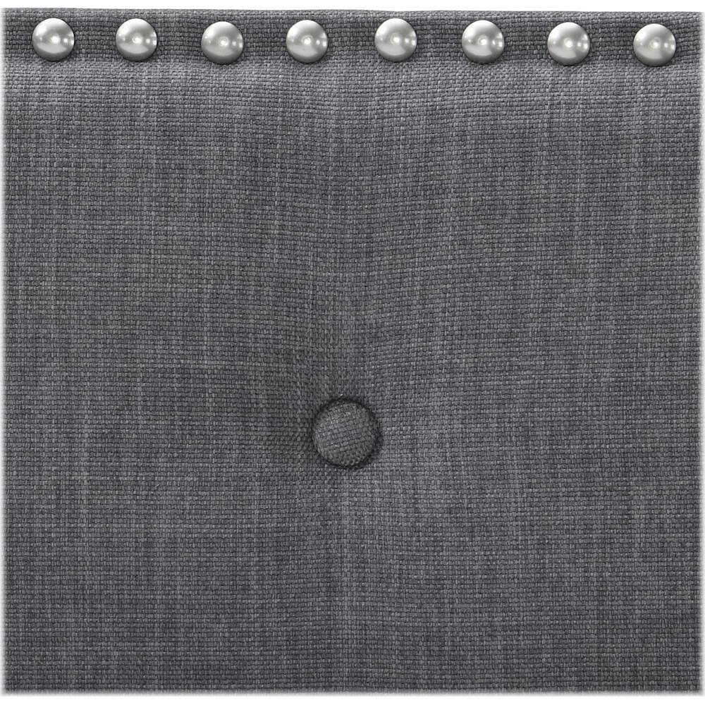 Alt View 16. Click Decor - Bella 3-Seat Fabric Daybed Sofa with Under-Bed Trundle - Dark Gray.