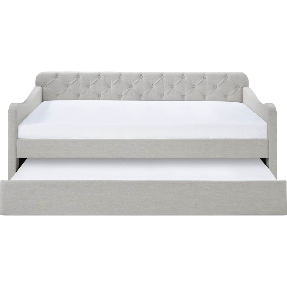 Best Buy: Click Decor Carmina 3-Seat Fabric Daybed Sofa with Under-Bed ...
