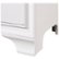 Alt View 18. Click Decor - Edmond Traditional Wood 3-Drawer Night Stand - White.