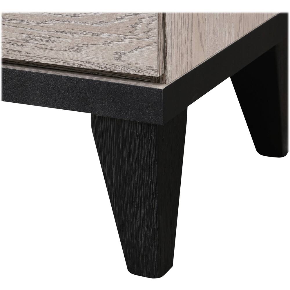 Alt View 16. Adore Decor - Micah Rectangular Mid-Century Modern Veneer 2-Drawer Night Stand - Beige.