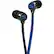 Front Standard. SOUL electronics - Performance Series Mini Optimal Acoustics In-Ear Headphones - Blue.