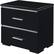 Alt View 13. Finch - Belmont Rectangular Modern Contemporary Wood 2-Drawer Night Stand - Black.