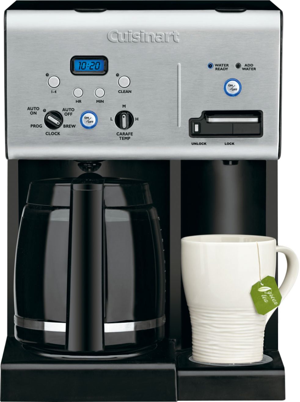 Cuisinart FCC-1KJ Fountain Coffee Maker, Cold Brew, Iced Coffee, Drip Type, Compact, for One Person, Up to 6 Cups, 6 Temperature Settings, Heat