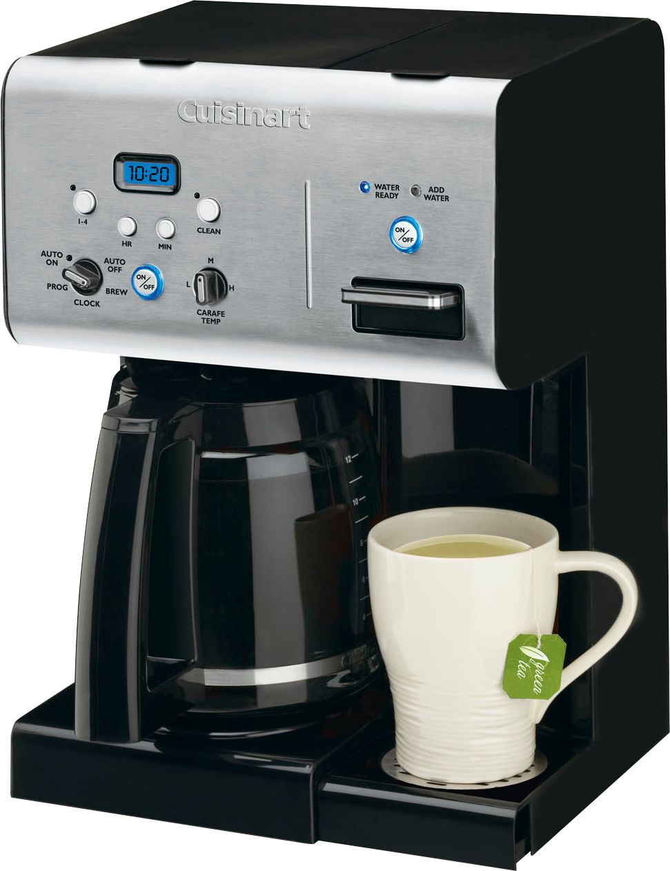 Cuisinart Coffee Plus 12 cups Black/Silver Coffee Maker - Ace Hardware