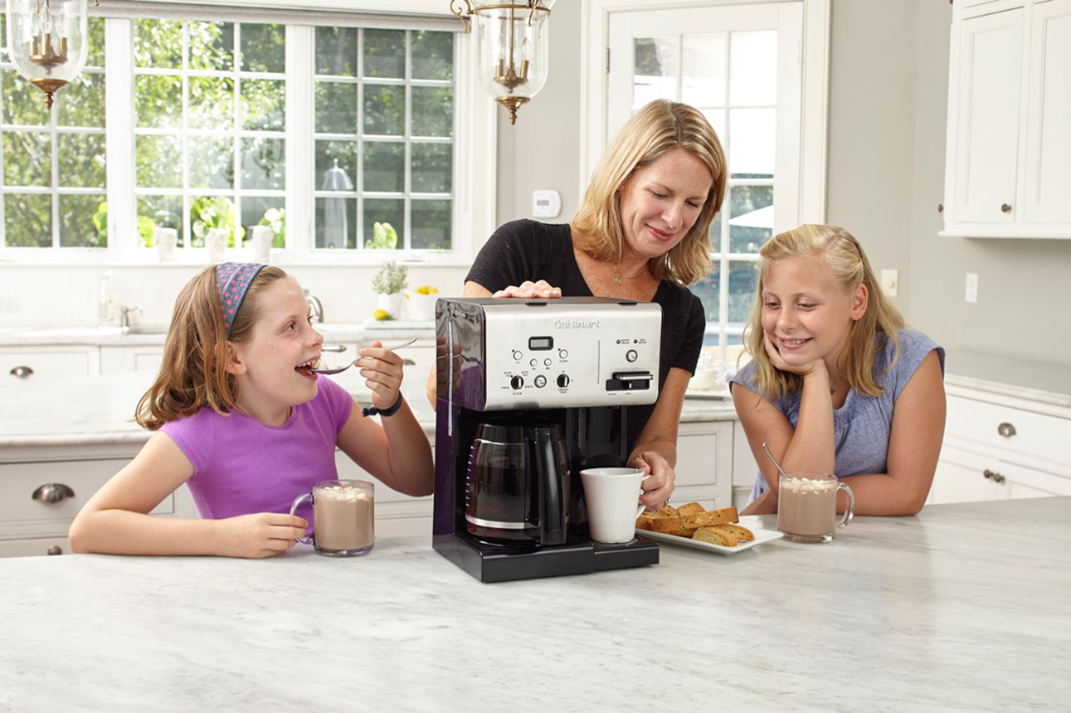 Cuisinart 12-Cup Coffee Maker and Hot Water System in Black