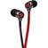 Front Standard. SOUL electronics - Performance Series Mini Optimal Acoustics In-Ear Headphones - Red.