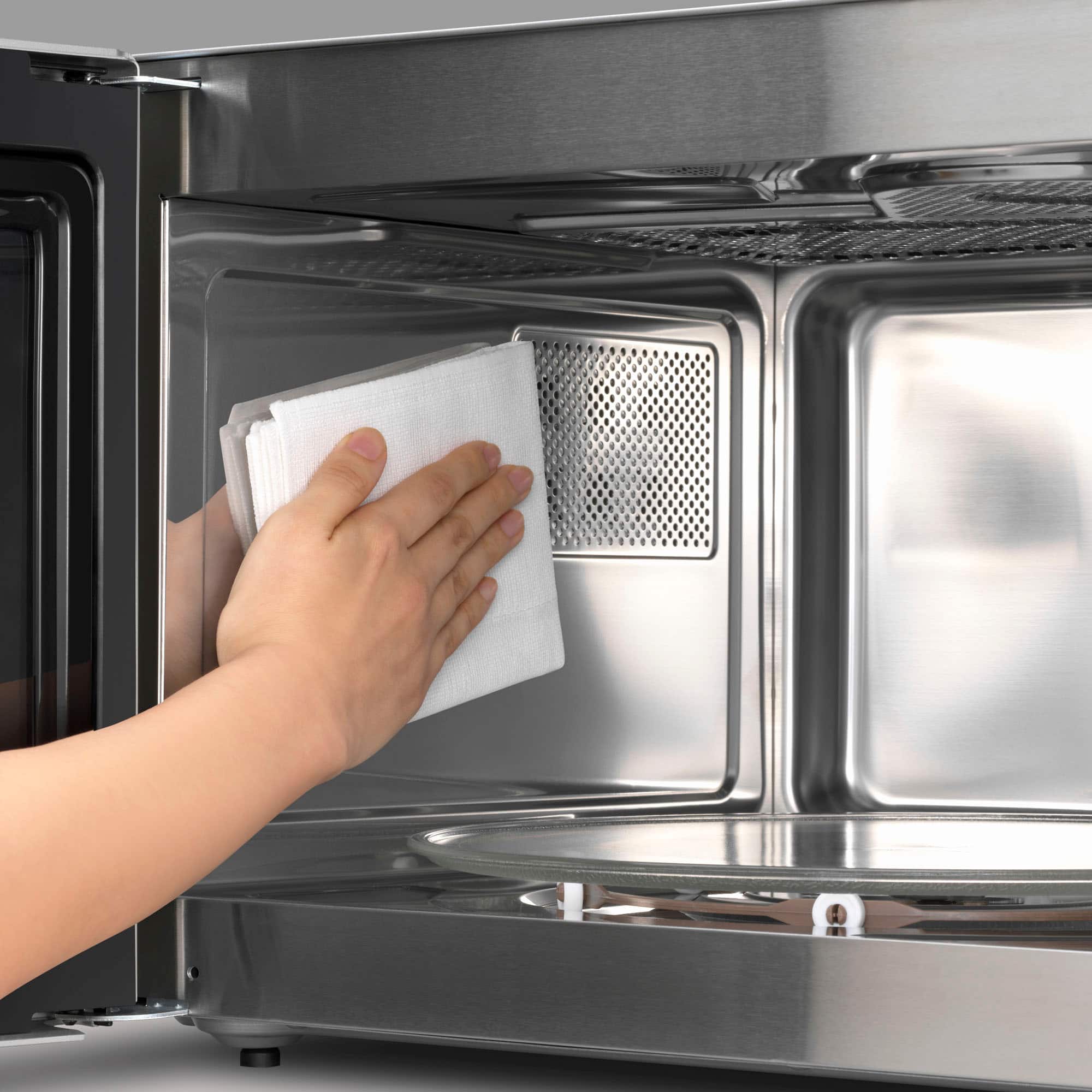 Alt View 17. Panasonic - 1.2 Cu. Ft. 1000 Watt HomeCHEF CD87KS 4-in-1 Multioven Microwave - Airfryer, Broiler, Convection, Inverter - Silver.