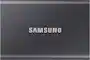 Samsung - T7 1TB External USB 3.2 Gen 2 Portable SSD with Hardware Encryption - Titan Gray