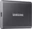 Alt View 11. Samsung - T7 1TB External USB 3.2 Gen 2 Portable SSD with Hardware Encryption - Titan Gray.
