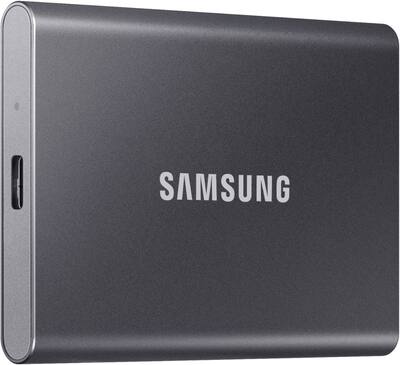 Samsung T7 1TB External USB 3.2 Gen 2 Portable SSD with Hardware Samsung T7 1TB External USB 3.2 Gen 2 Portable SSD with Hardware