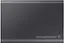 Alt View 13. Samsung - T7 1TB External USB 3.2 Gen 2 Portable SSD with Hardware Encryption - Titan Gray.