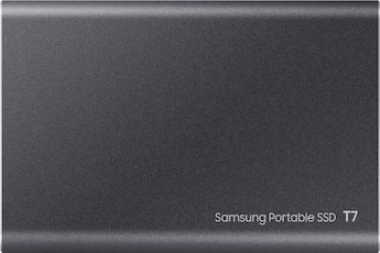 Samsung T7 1TB External USB 3.2 Gen 2 Portable SSD with Hardware Samsung T7 1TB External USB 3.2 Gen 2 Portable SSD with Hardware