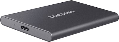 Samsung T7 1TB External USB 3.2 Gen 2 Portable SSD with Hardware Samsung T7 1TB External USB 3.2 Gen 2 Portable SSD with Hardware