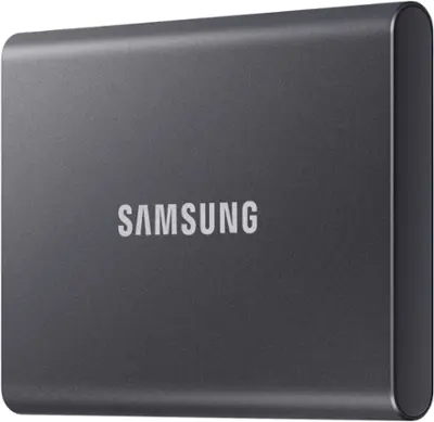 Samsung T7 2TB External USB 3.2 Gen 2 Portable SSD with Hardware Encryption Titan Gray MU-PC2T0T/AM - Best Buy