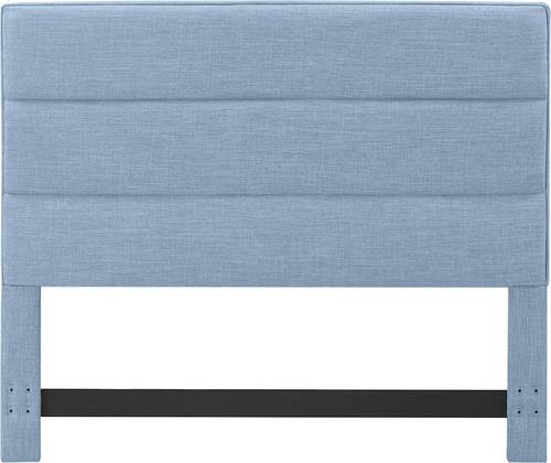 Serta - Palisades Upholstered Queen Headboard - Blue