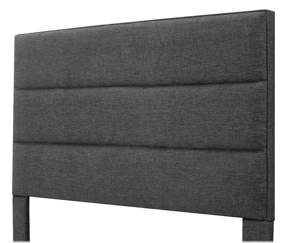 Alt View 11. Serta - Palisades Upholstered Queen Headboard - Charcoal.