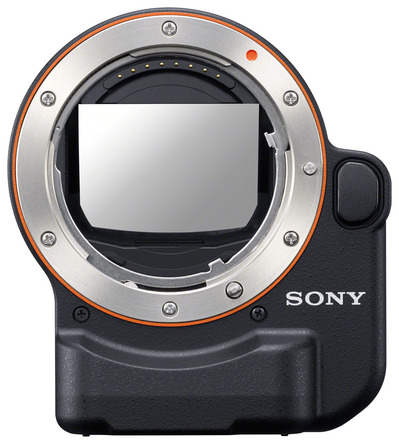 Sony - A-Mount Lens Adapter for Most E-Mount Cameras - Silver
