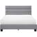 Alt View Zoom 16. Click Decor - Hudson Fabric 62.8" Queen Platform Bed - Gray.