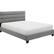 Alt View 17. Click Decor - Hudson Fabric 62.8" Queen Platform Bed - Gray.