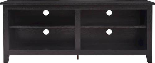 Click Decor - Stand for Most Flat-Panel TVs up to 60" - Black