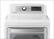 Alt View Standard 3. LG - 7.3 Cu. Ft. 14-Cycle Ultralarge-Capacity Steam Gas Dryer - White.