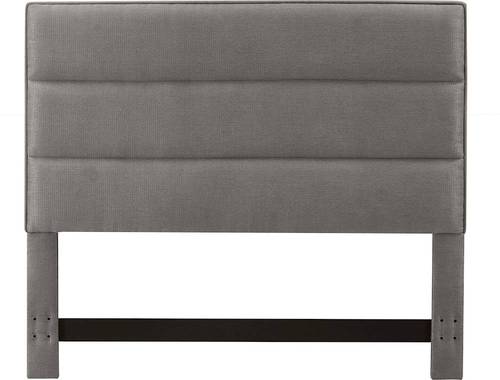 Serta - Palisades Upholstered Queen Headboard - Gray