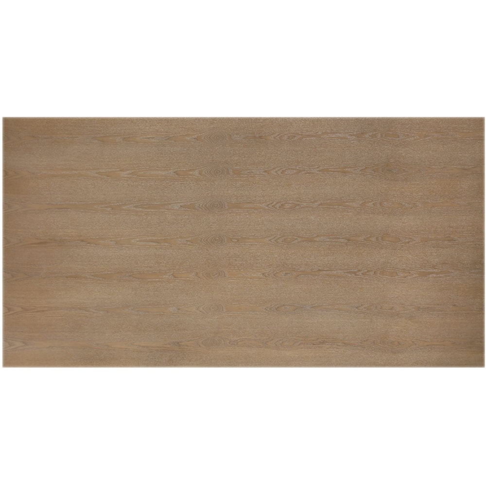 Alt View 14. Finch - Grant Rectangular Modern Farmhouse Rubberwood Table - Rustic Beige.