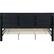 Alt View 12. Click Decor - Hudson Faux Leather 78.9" King Platform Bed - Black.