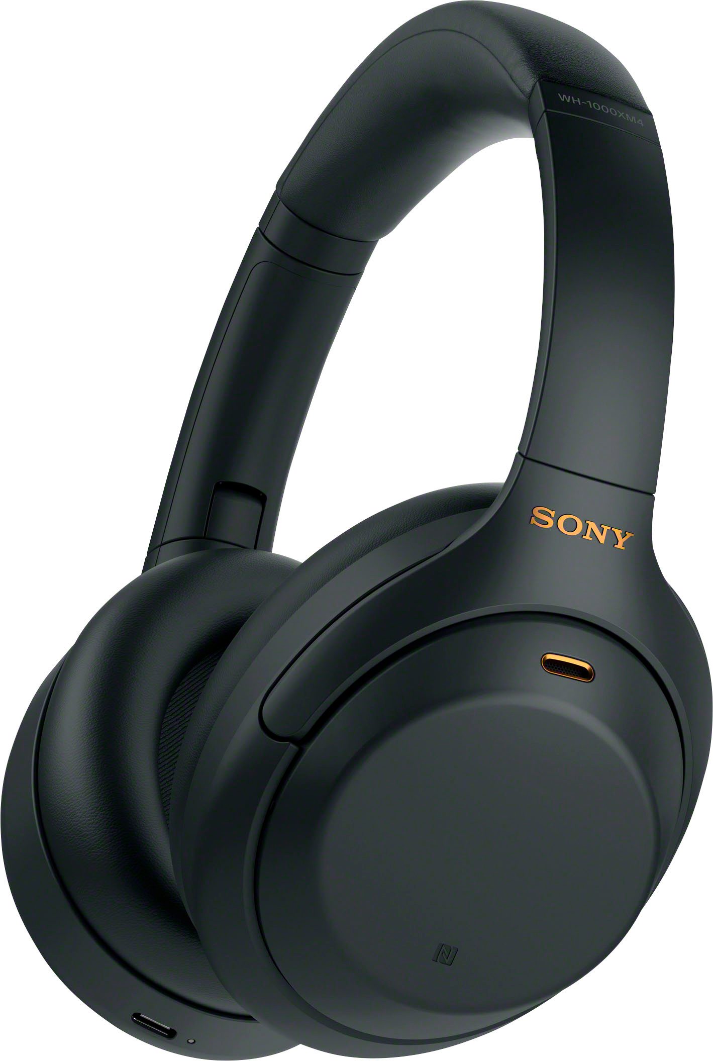 Zoom out on Angle Zoom. Sony - WH-1000XM4 Wireless Noise-Cancelling Over-the-Ear Headphones - Black.