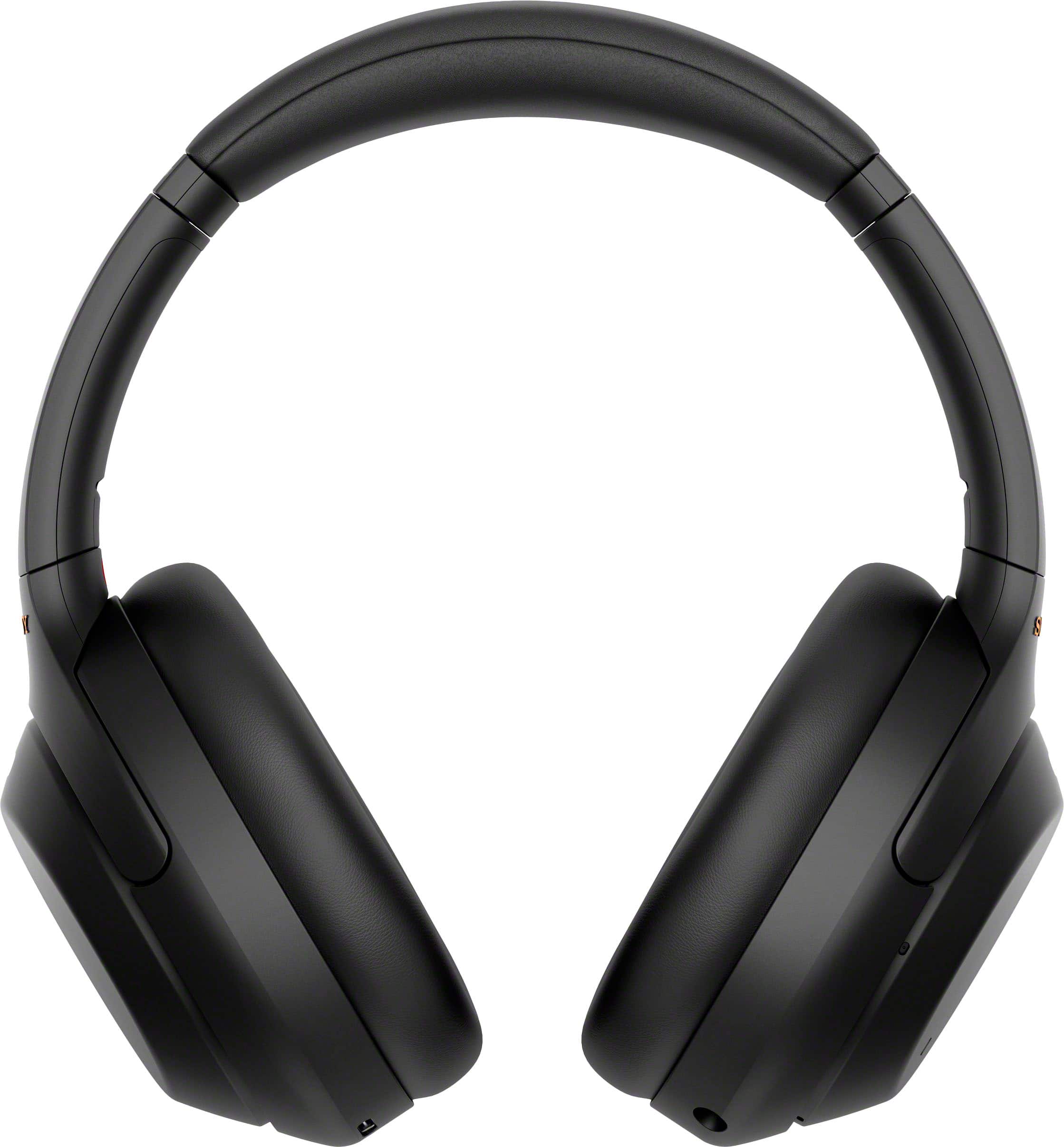 Alt View 11. Sony - WH1000XM4 Wireless Noise-Cancelling Over-the-Ear Headphones - Black.