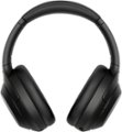 Alt View Zoom 11. Sony - WH-1000XM4 Wireless Noise-Cancelling Over-the-Ear Headphones - Black.